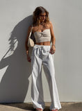 Bomve-Brunie Pants White