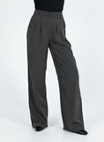 Bomve-Business Outfit Lower Impact Pants Grey