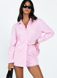 Bomve The Chloe Set Pink Stripe Lower Impact