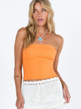 Bomve Mantello Corset Top Orange