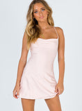 Bomve-Celena Mini Dress Pink