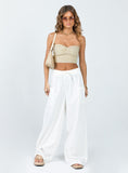 Bomve-Brunie Pants White