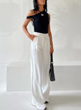 Bomve-Archer Pants White