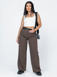 Bomve-Archer Pants Dark Brown