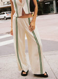 Bomve-Telling Lies Pants White / Green