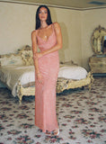 Bomve-Amiya Maxi Dress Pink
