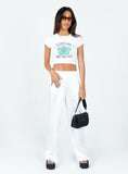 Bomve-Nixie Pants White