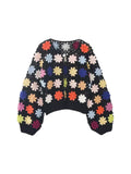 Bomve-Christmas Thanksgiving Black Friday Wivona Crochet Cardigan