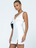 Bomve-Athenia Mini Dress White