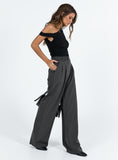 Bomve-Business Outfit Lower Impact Pants Grey