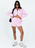 Bomve The Chloe Set Pink Stripe Lower Impact