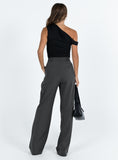 Bomve-Business Outfit Lower Impact Pants Grey