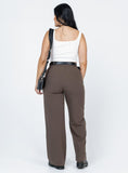 Bomve-Archer Pants Dark Brown