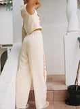 Bomve-Grazia Pants Cream / Red