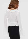 Bomve Gylda Long Sleeve Top White