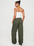 Bomve-Ogilvie Linen Blend Pants Olive