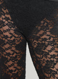 Bomve-Peru Lace Pants Black