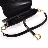 2000s fashion Saddle Bag Women's 2024 New Mini Saddle Horseshoe Small Bag Handbag Wide Shoulder Strap Messenger Bag