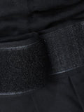 Bomve-Hook-and-Loop Fastener Wide Leg Velcro Pants