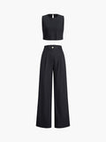 Bomve-Boho Two Piece Pants Set