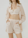 Bomve-Utility Three Piece Shorts Set