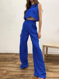 Bomve-Boho Two Piece Pants Set