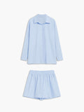 Bomve-Cotton Melody Two Piece Shorts Set