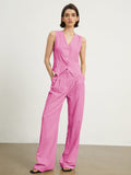 Bomve-Effortless Linen Pants Set