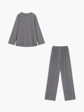 Bomve-Let's Get Cozy Two Piece Pants Set