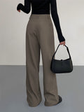 Bomve-Business Casual Pleat Dress Pants