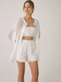 Bomve-Breathable Three Piece Shorts Set