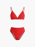 Bomve-Summer Passion Ribbed Bikini Set