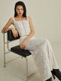 Bomve-Elegant Lace Skirt Set