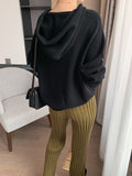 Bomve-Calendre Knit Wide Leg Pants