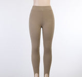 Bomve-Ciel Knitted Yoga Pants