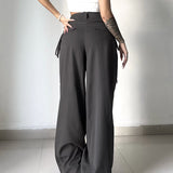 Bomve-Jessa Wide Leg Baggy Pants