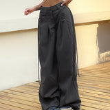 Bomve-Jessa Wide Leg Baggy Pants