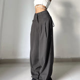 Bomve-Jessa Wide Leg Baggy Pants