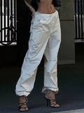 Bomve-Julia Low Rise Cargo Pants