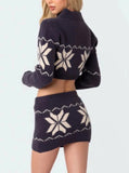 Bomve-Mavis Knitted Skirt Set