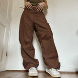 Bomve-Bomve-Meryem Drawstring Baggy Pants