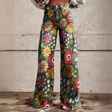 90s fashion plus Size Women's Casual Pants Thin Imitation Jeans Trendy Women's Pants Must Have Western Style Pants