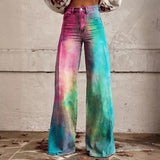 90s fashion 2024 plus Size Women's Casual Pants Straight Pants Must Have Western Style Pants