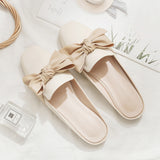 shoes Women's Fashion Casual Bow Sandals Women