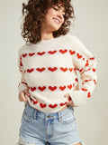 Black Friday Christmas Thanksgiving 2024 Autumn and Winter Love Pullover Women's Sweater Fashion Women's Sweater Women's Sweater