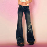 discover style ideas Distressed Washed Printed Skinny Jeans Love