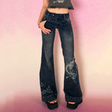 discover style ideas Distressed Washed Printed Skinny Jeans Love