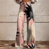 Bomve 90s fashion 2024 boho Women's Trousers Must Have Western Style Pants Trousers Women Flared Pants