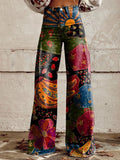 90s fashion plus Size Women's Casual Pants Thin Imitation Jeans Trendy Women's Pants Must Have Western Style Pants