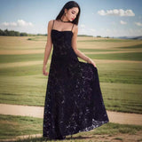 mystic dress to impress Style Summer New Fashion Sexy See-through Seaside Vacation Slim-Fit Suspender Skirt Floral Dress